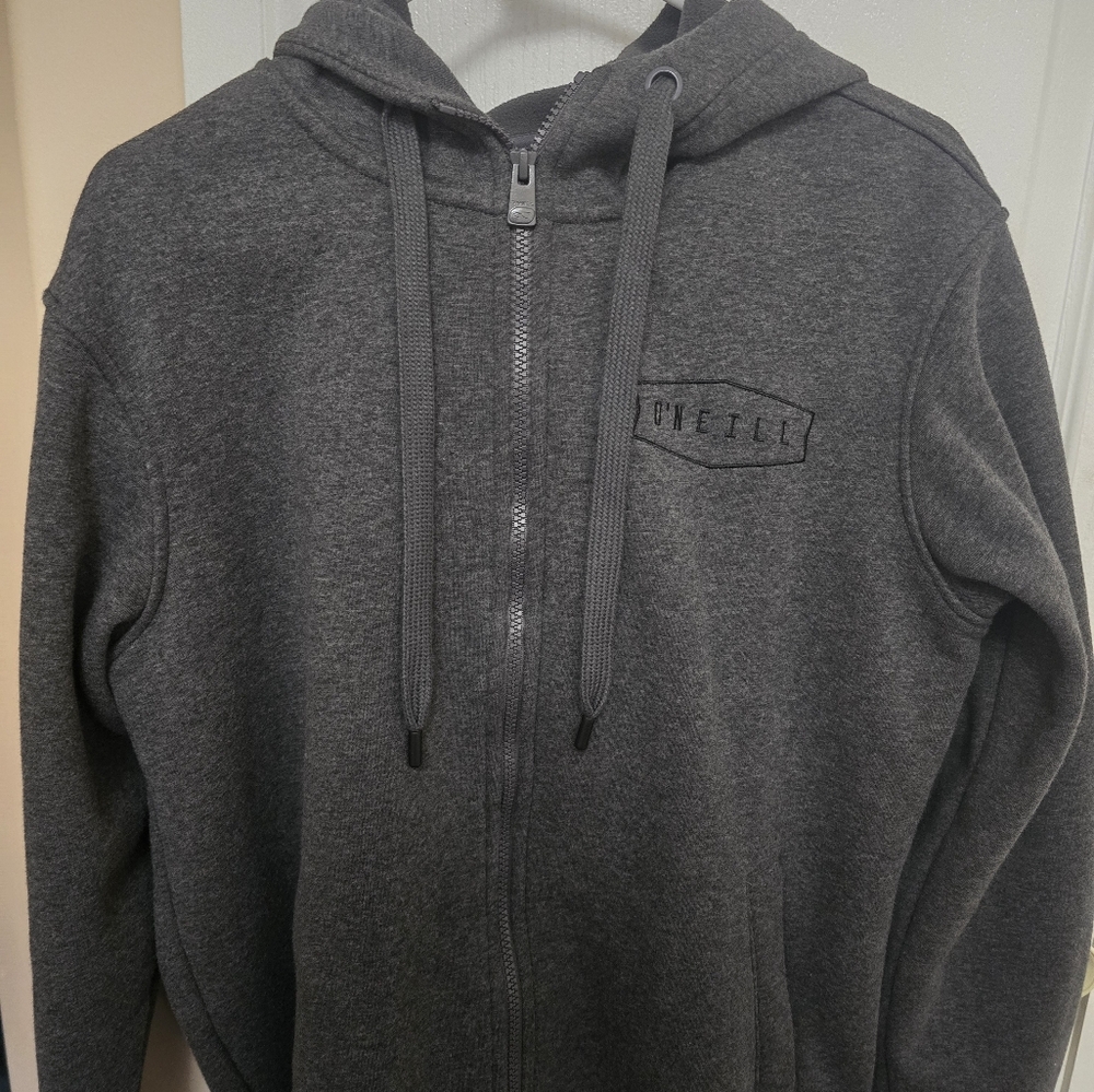 Etnies Charcoal Zip-Up Men's Sweater